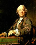 Joseph-Siffred  Duplessis, portratt av christoph willibald gluck